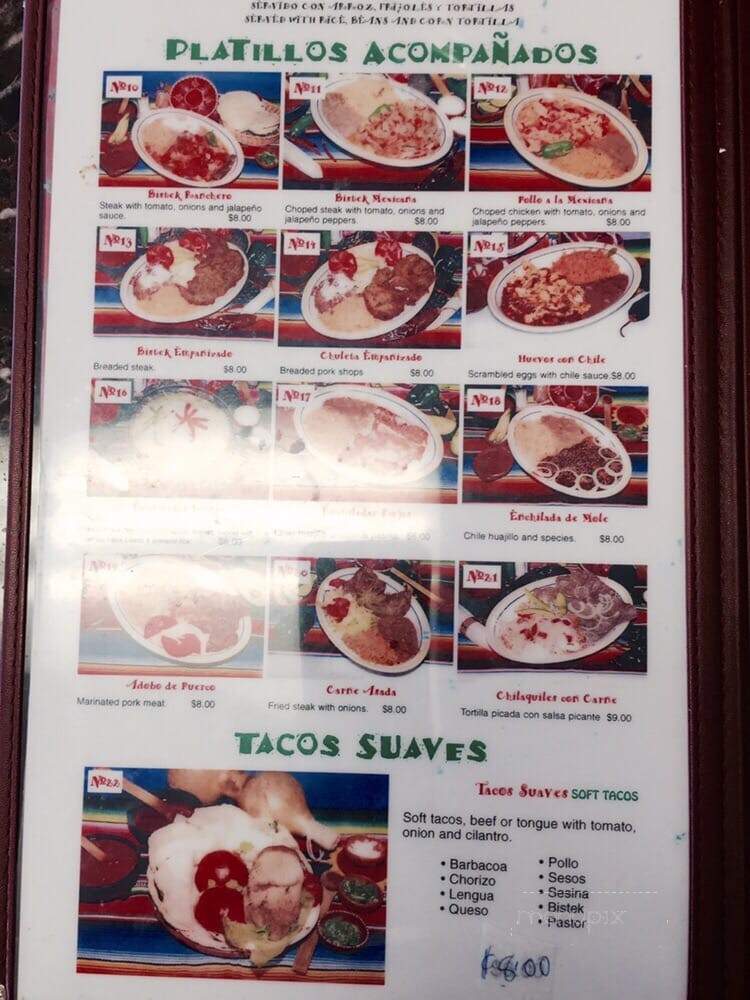 Antojitos Mexicanos - Fort Lauderdale, FL menu_pic