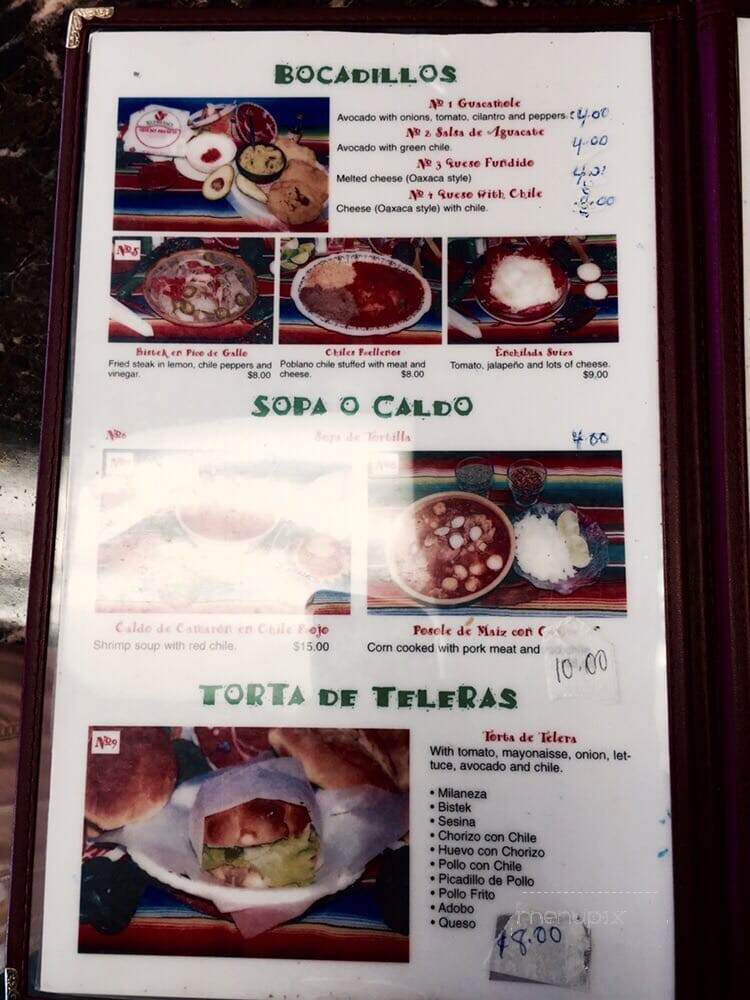 Antojitos Mexicanos - Fort Lauderdale, FL menu_pic