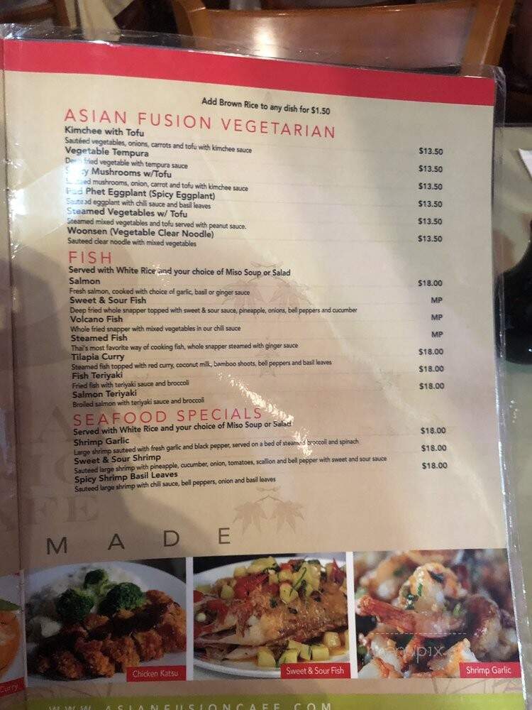 Asian Fusion Cafe - Palmetto Bay, FL
