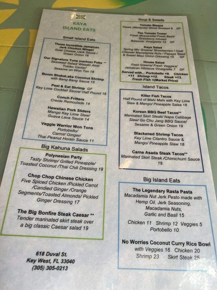 Awful Arthur's Seafood Co - Key West, FL menu_pic