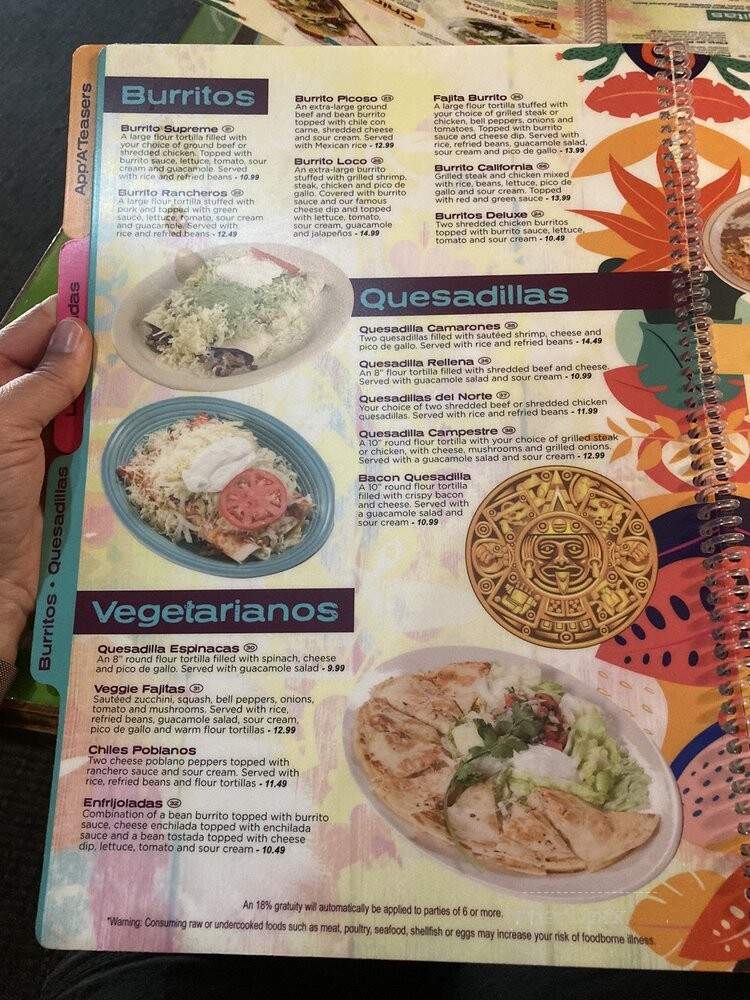 Azteca Mexican - Crestview, FL menu_pic