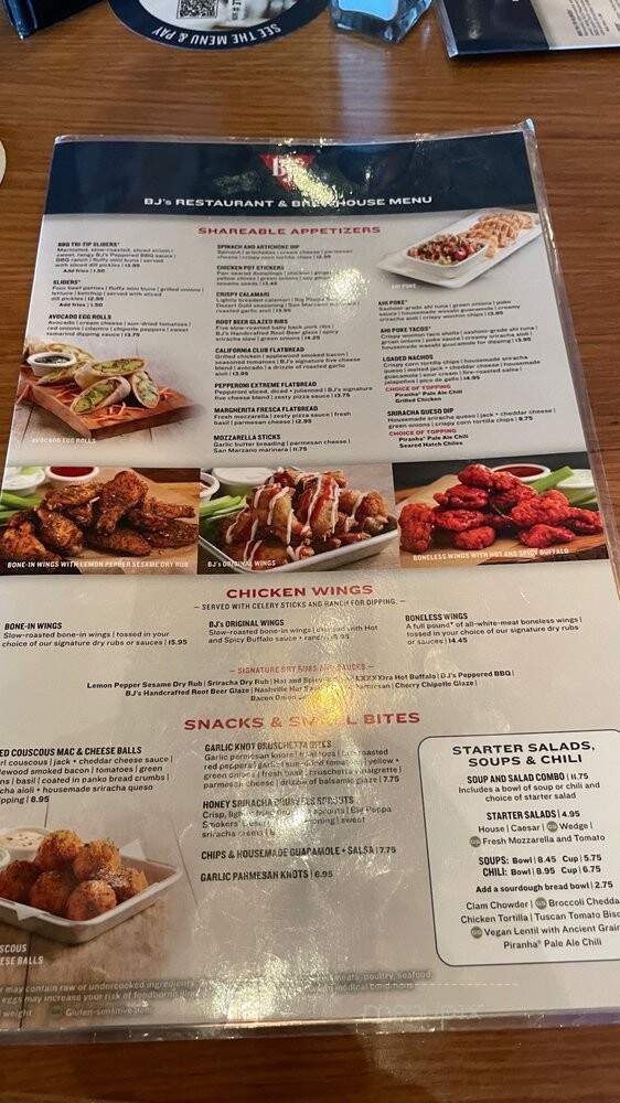 B J's Restaurant - Pinellas Park, FL menu_pic