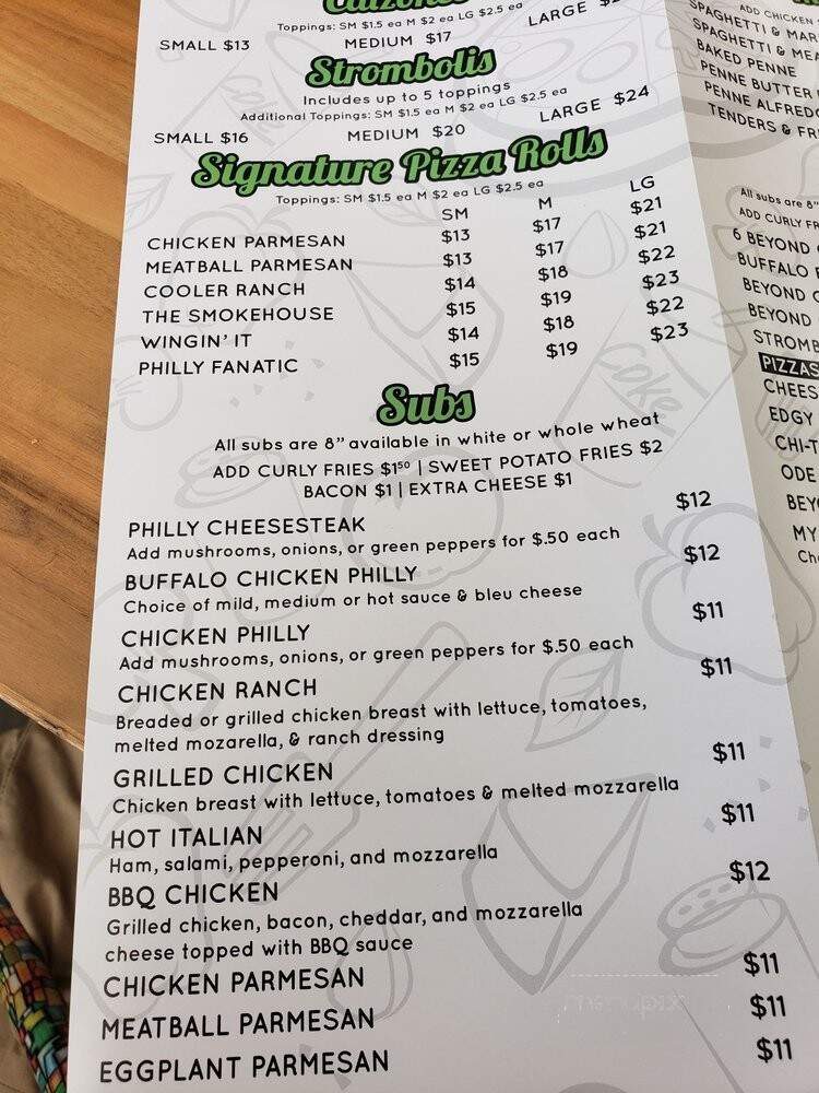 Baci's Pizza - Pembroke Pines, FL menu_pic