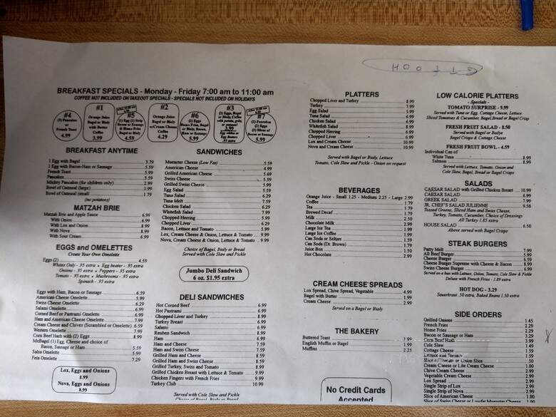 Bagels & More - Hollywood, FL menu_pic