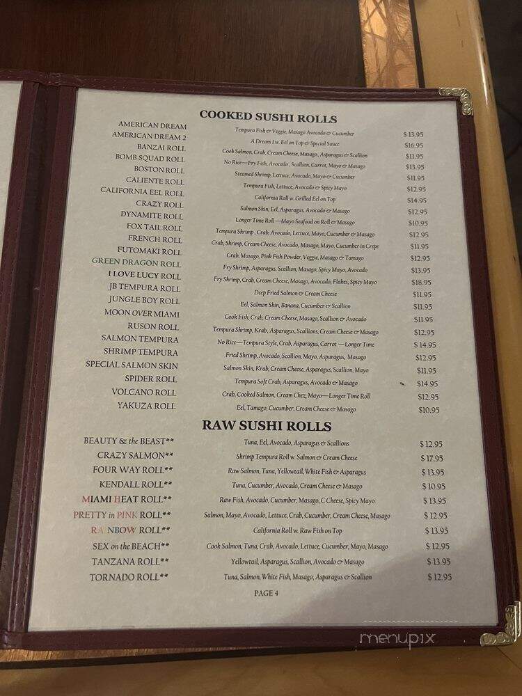 Bangkok City Thai & Seafood - Miami, FL menu_pic