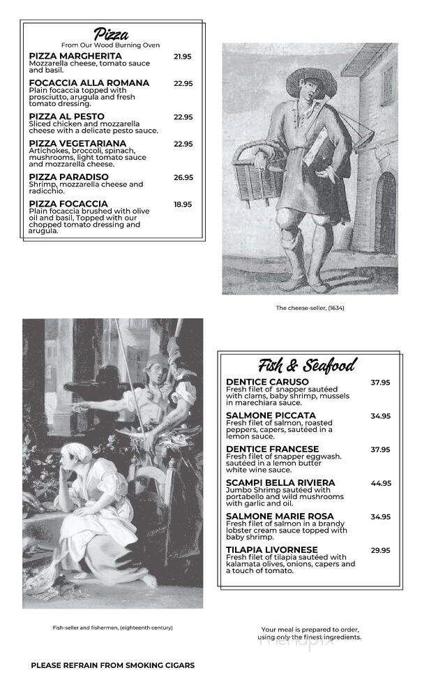 Bella Luna - Miami, FL menu_pic