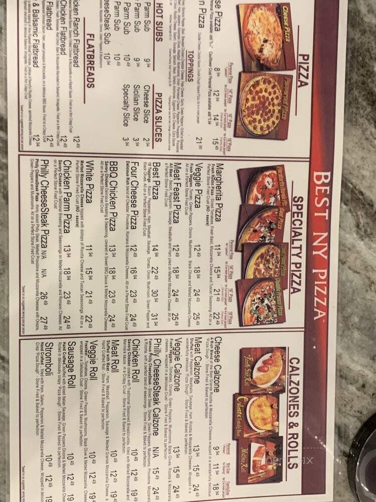 Best Ny Pizza - Tampa, FL menu_pic