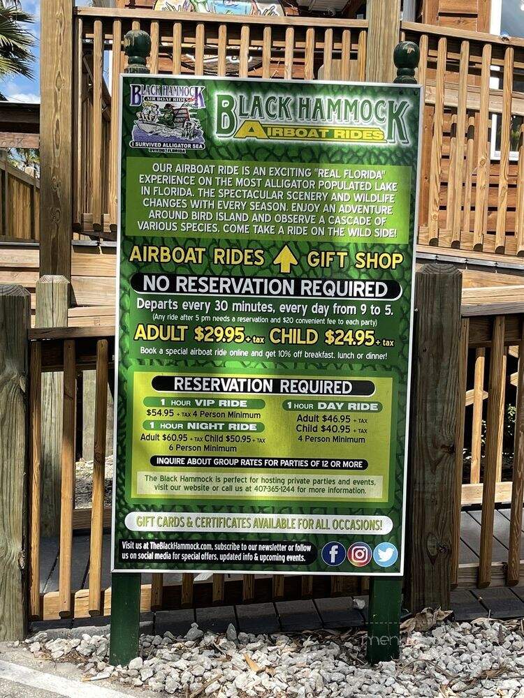 Black Hammock Restaurant - Oviedo, FL