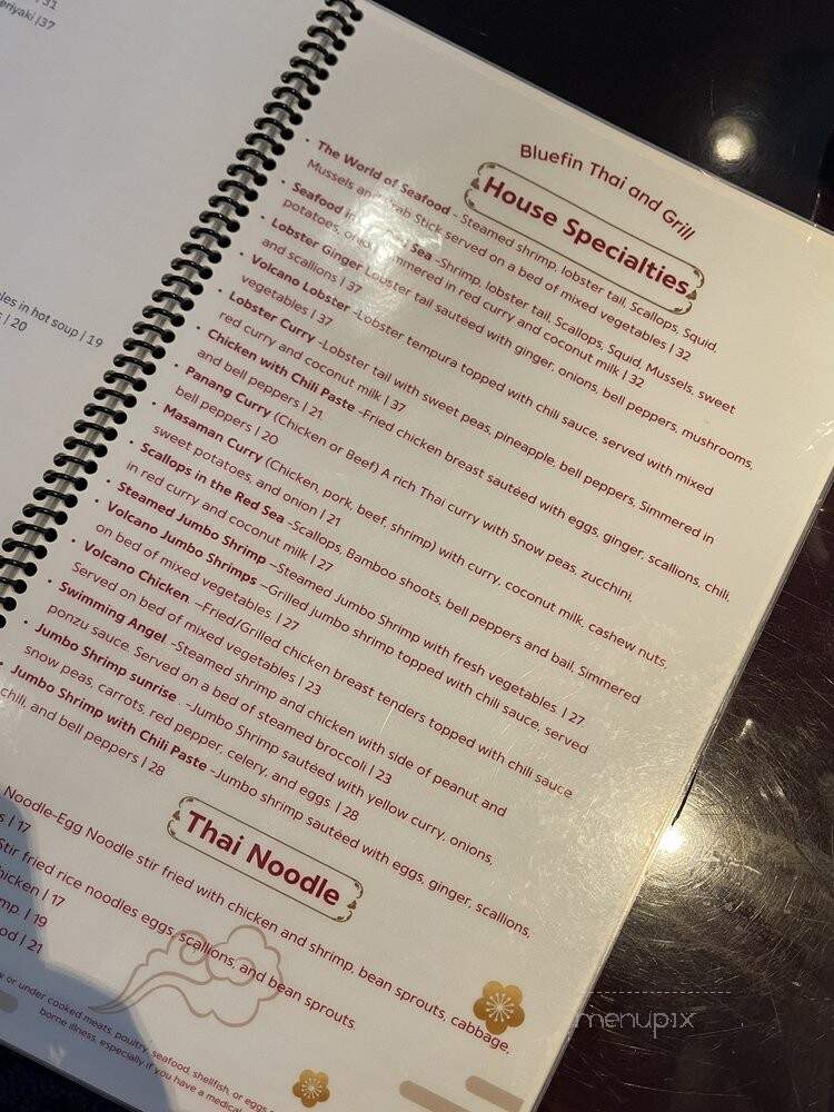 Bluefin Sushi Parkland - Parkland, FL menu_pic