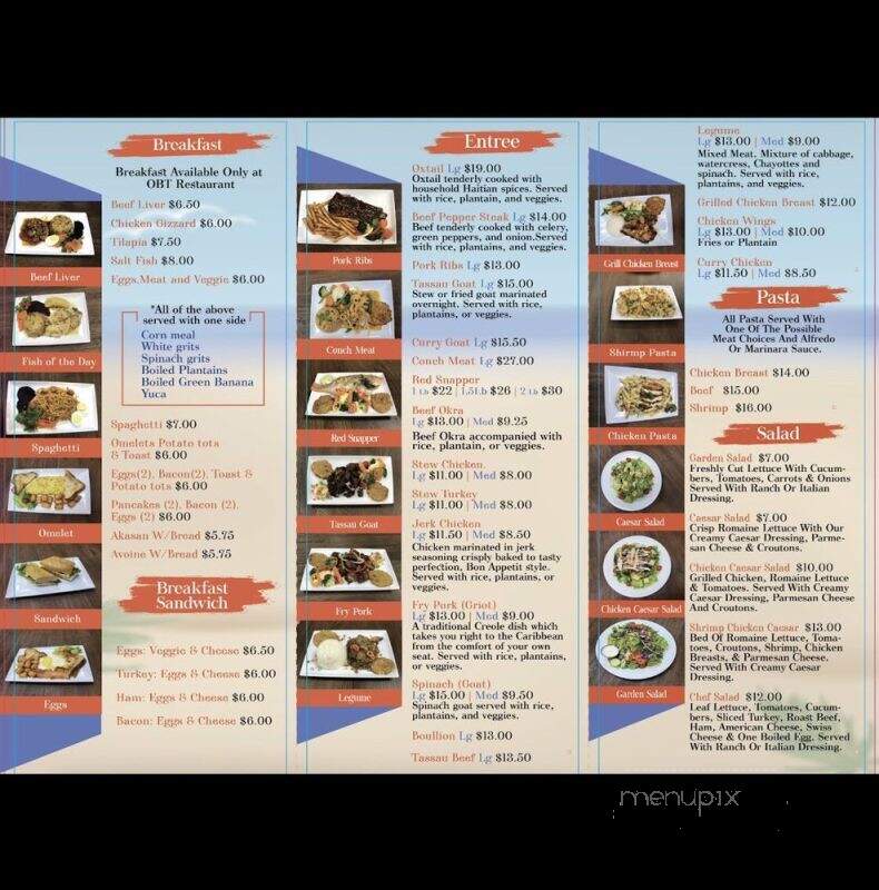 Bonappetit Grill - Orlando, FL menu_pic