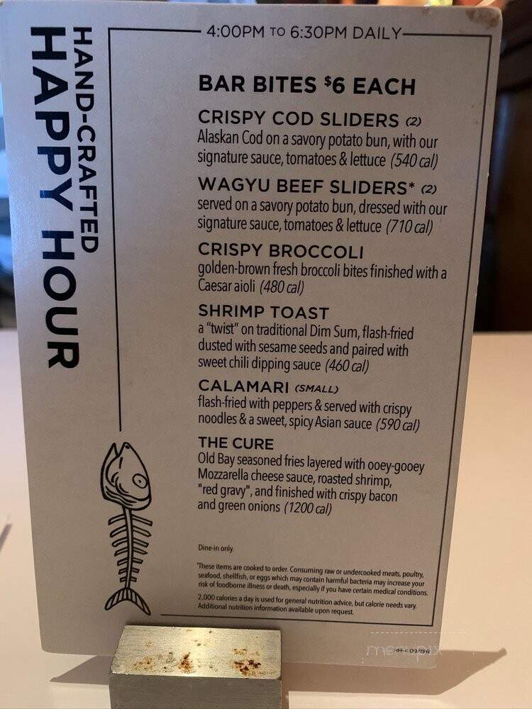 Bonefish Grill - Wesley Chapel, FL menu_pic