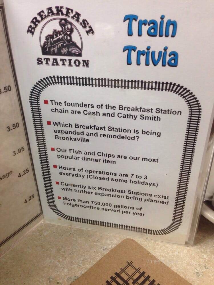 Breakfast Station & More - Spring Hill, FL menu_pic