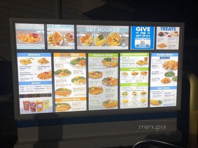 Captain D's Seafood - Panama City, FL menu_pic