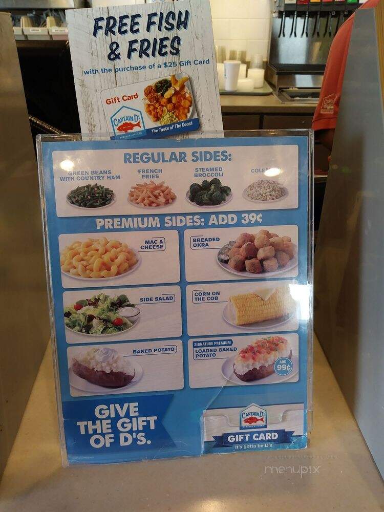 Captain D's Seafood - Deland, FL menu_pic