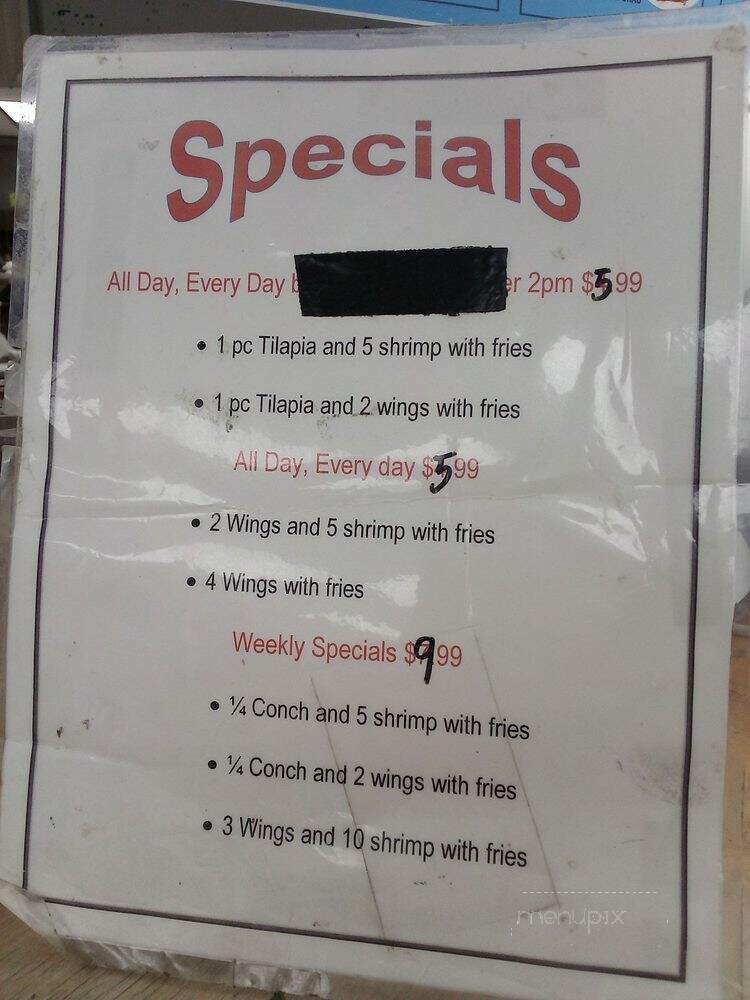 Captain Max - Miramar, FL menu_pic