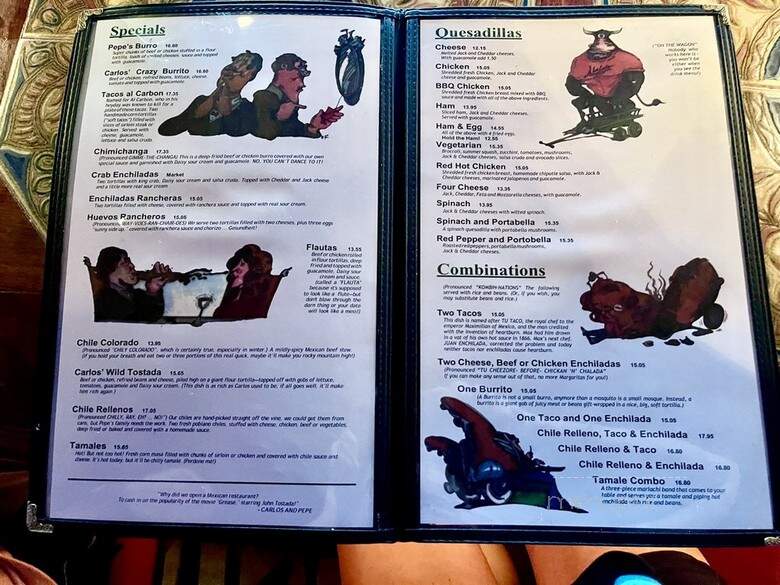 Carlos & Pepe's Cantina - Fort Lauderdale, FL menu_pic