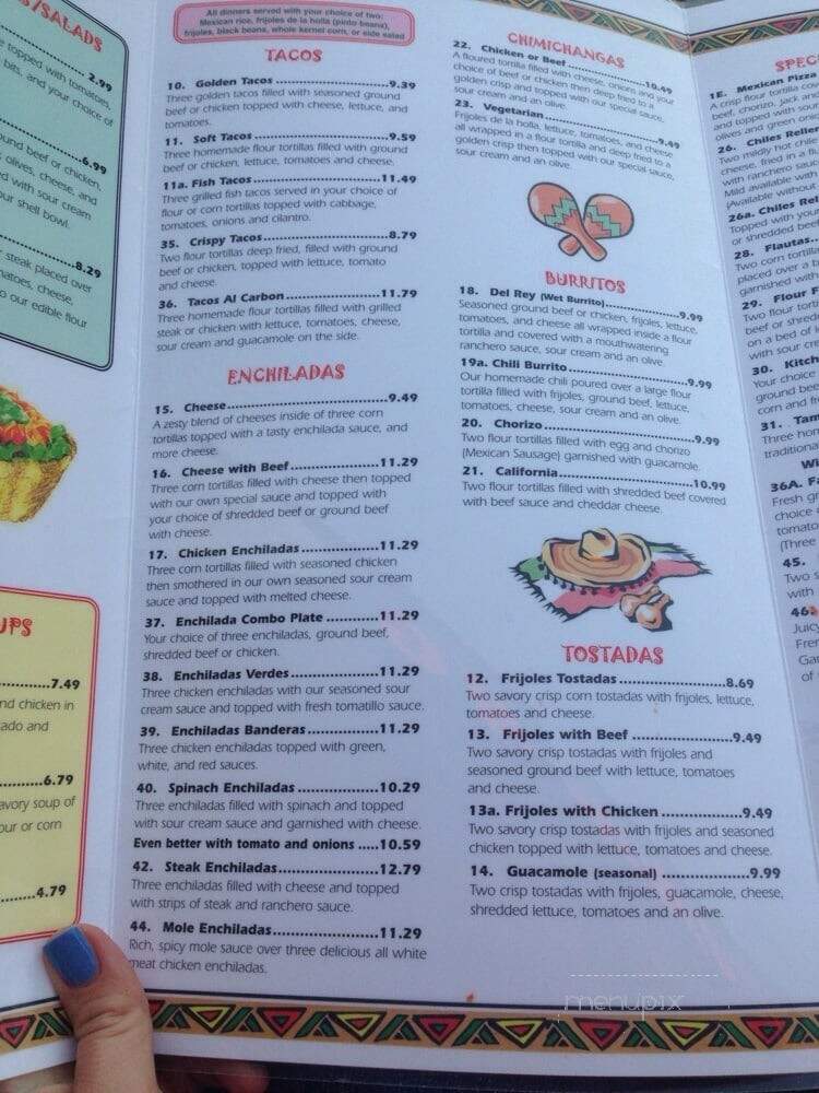 Carmelita's Mexican Restaurant - Pinellas Park, FL menu_pic