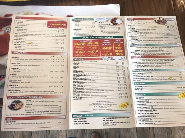 Casa Di Pizza - Bradenton, FL menu_pic
