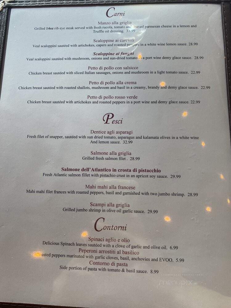 Casa Mia Trattoria - North Miami, FL menu_pic