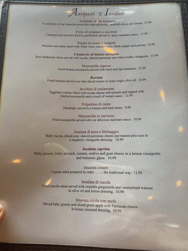 Casa Mia Trattoria - North Miami, FL menu_pic
