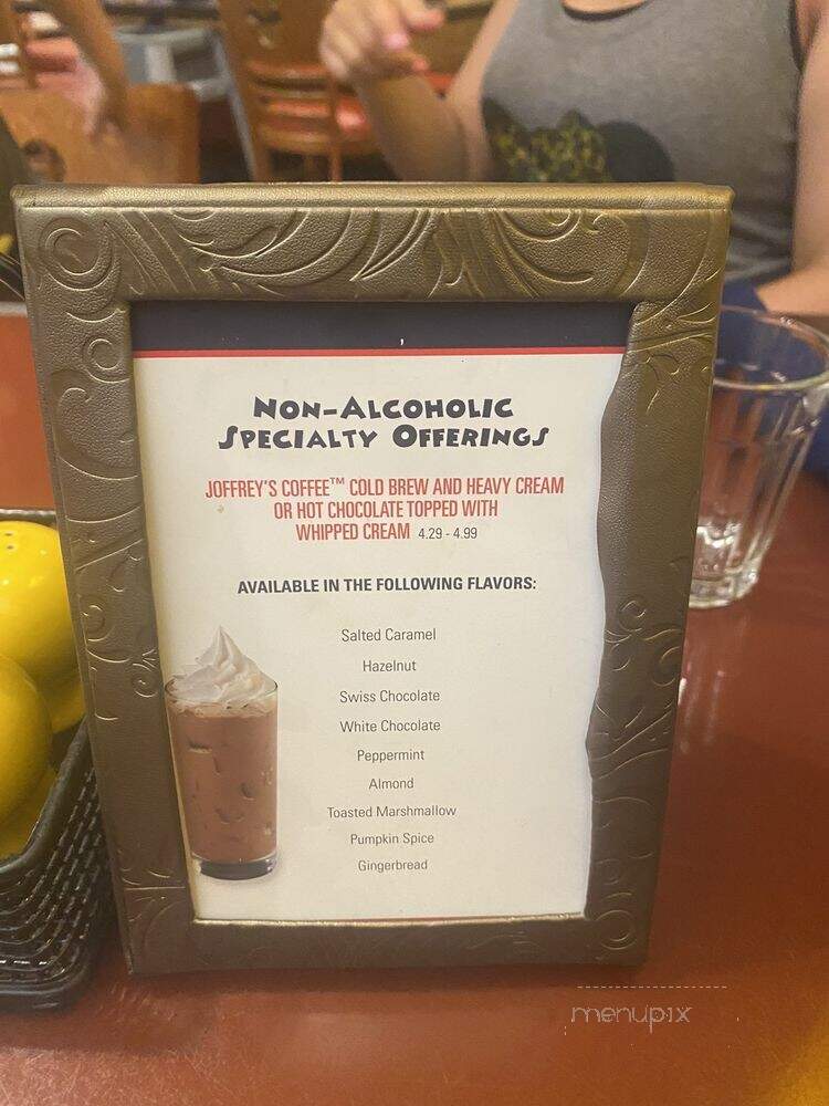 Chef Mickey - Lake Buena Vista, FL menu_pic
