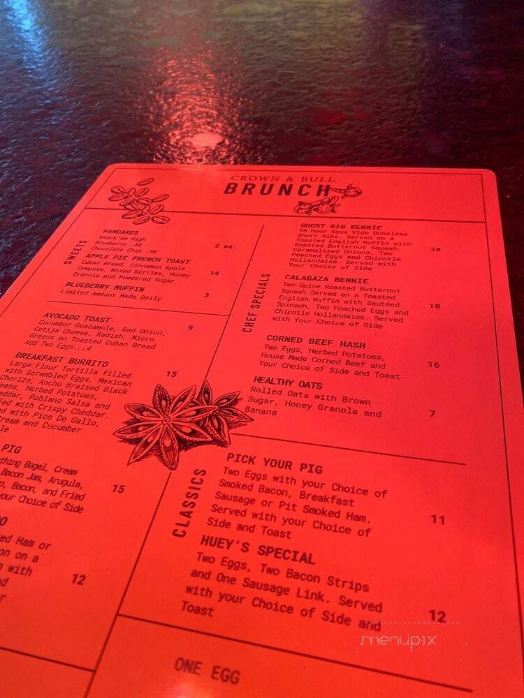 Chic-A-Boom Room - Dunedin, FL menu_pic