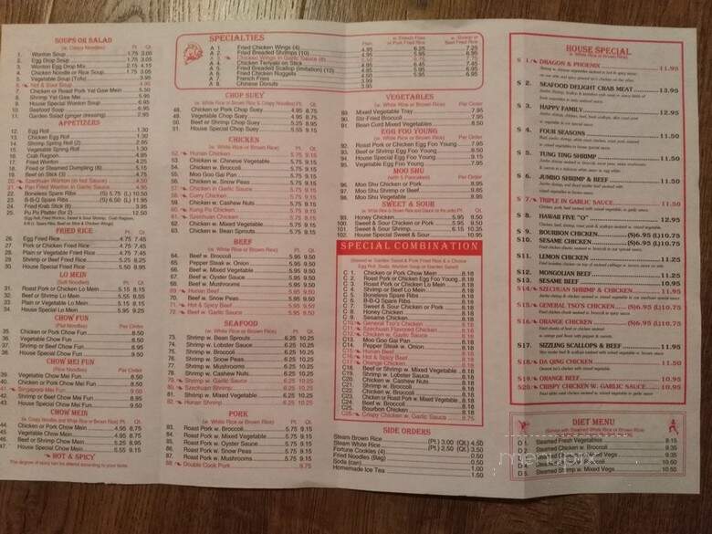 China King - Eustis, FL menu_pic