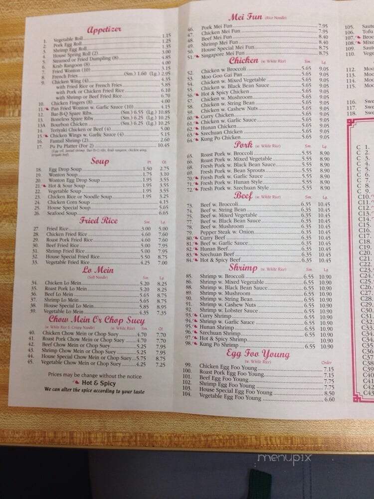 China Star - Sanford, FL menu_pic