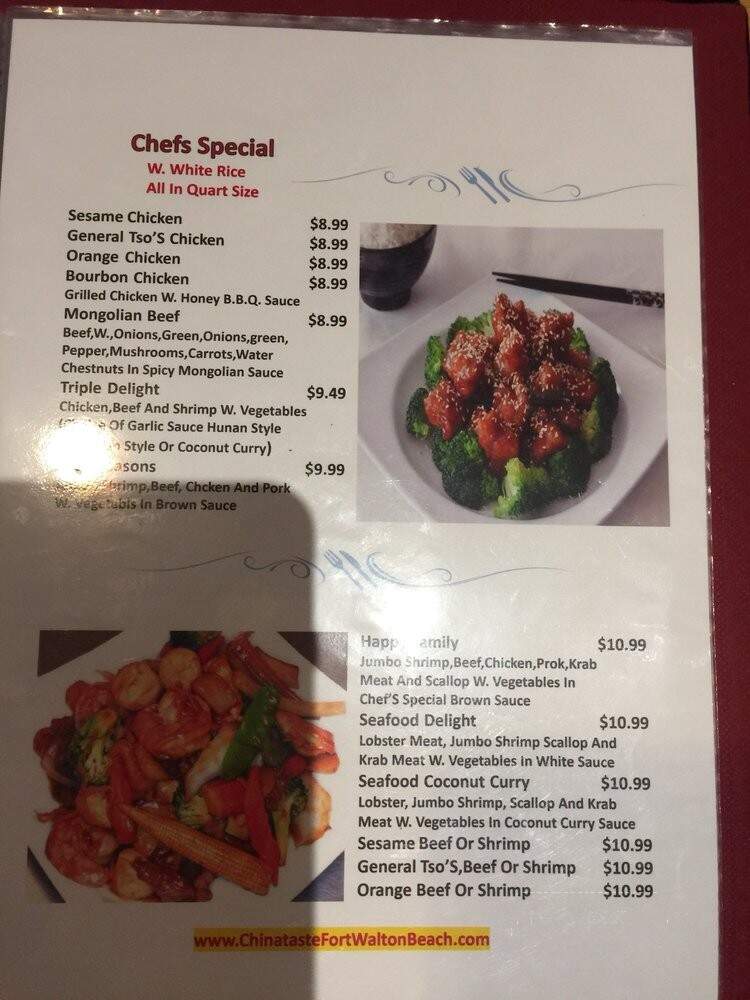China Taste - Fort Walton Beach, FL menu_pic
