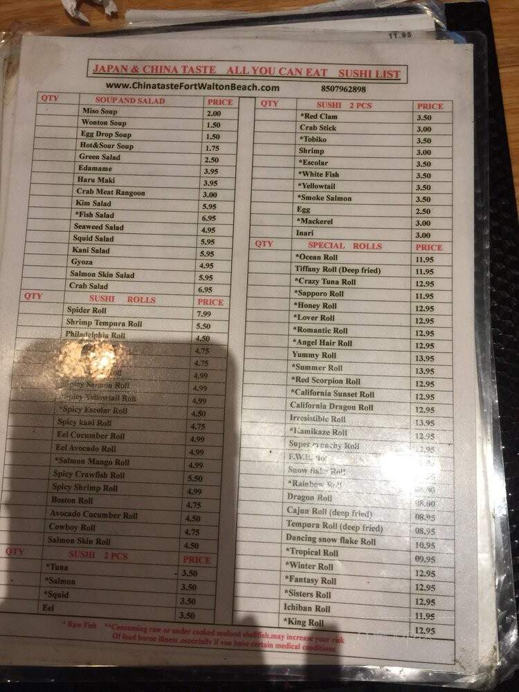 China Taste - Fort Walton Beach, FL menu_pic