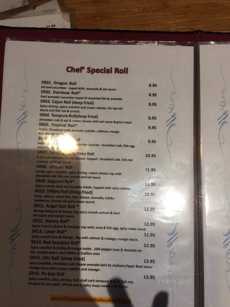 China Taste - Fort Walton Beach, FL menu_pic