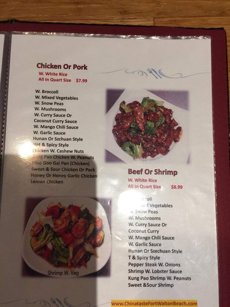 China Taste - Fort Walton Beach, FL menu_pic