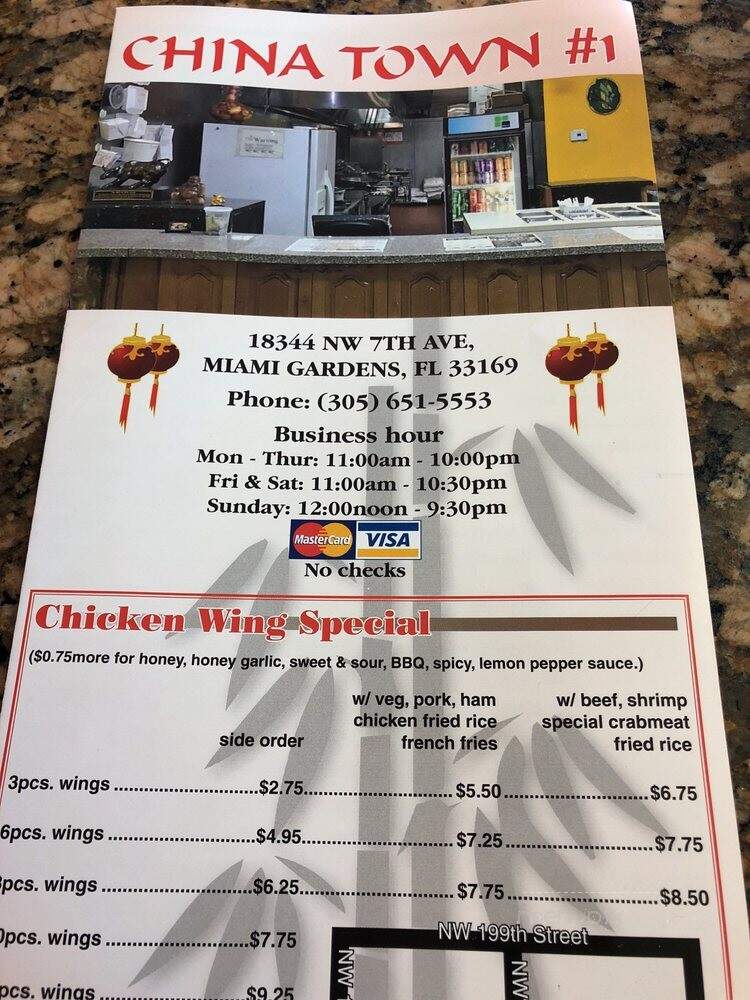 China Town - Miami, FL menu_pic
