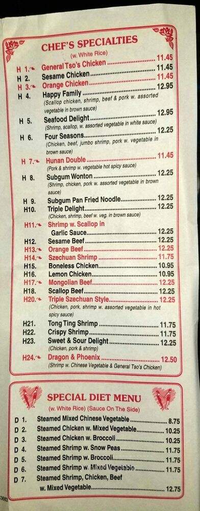 China Wahon - Weeki Wachee, FL menu_pic