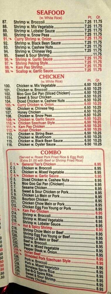 China Wahon - Weeki Wachee, FL menu_pic
