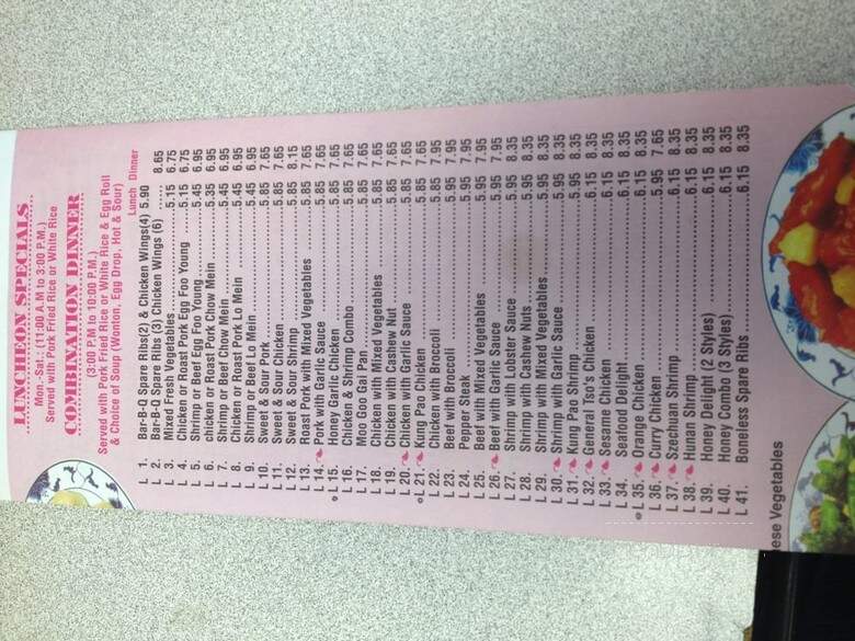Chinese Kitchen - Fort Lauderdale, FL menu_pic