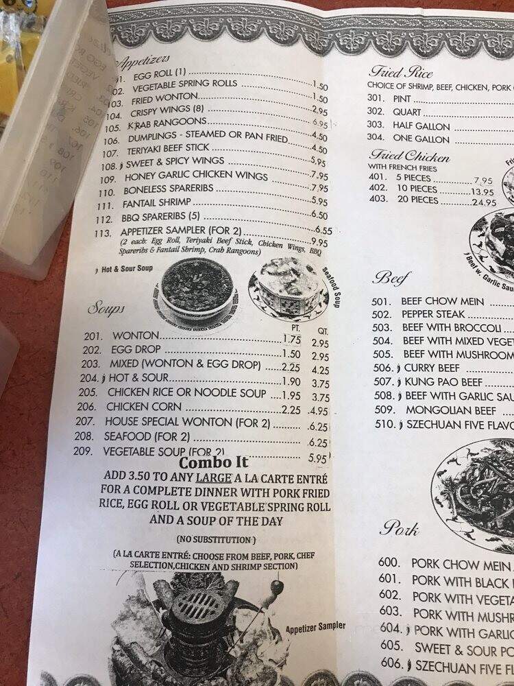 Chinese To Go - Davenport, FL menu_pic