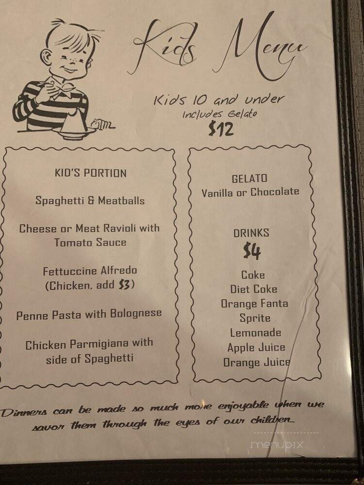 Ciao Italia - Orlando, FL menu_pic