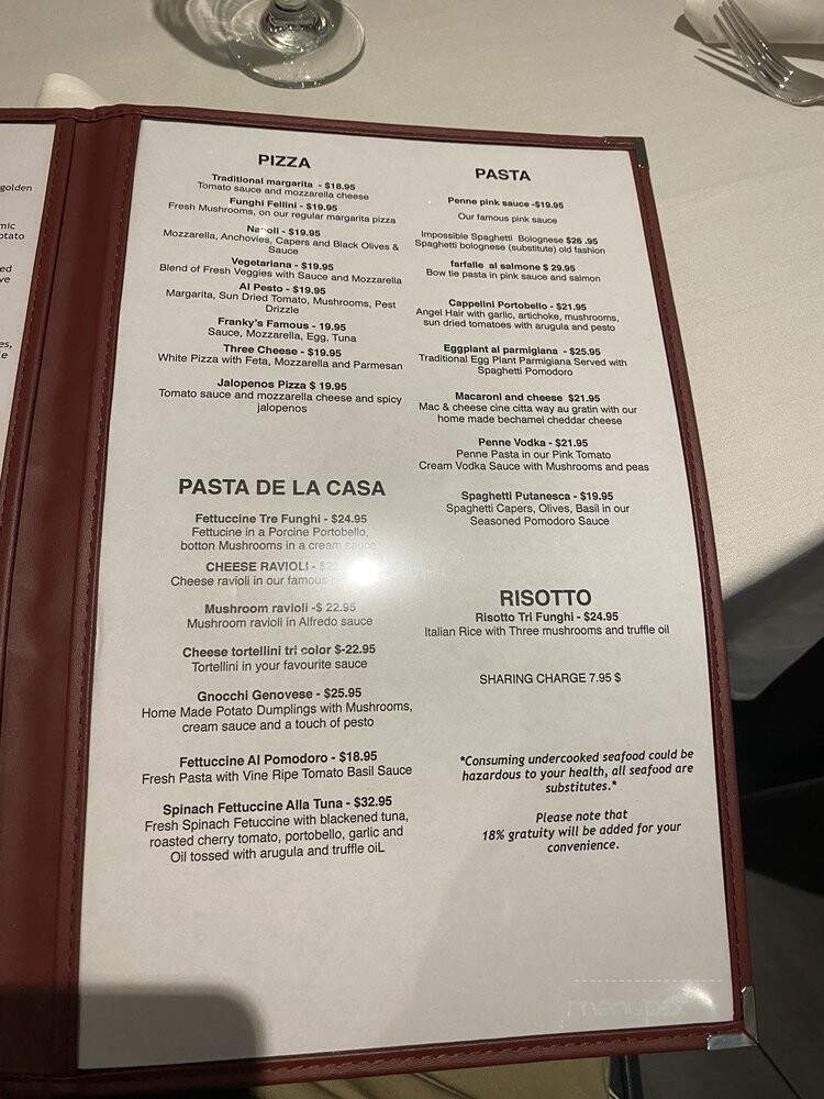 Cine Citta Caffe - Surfside, FL menu_pic