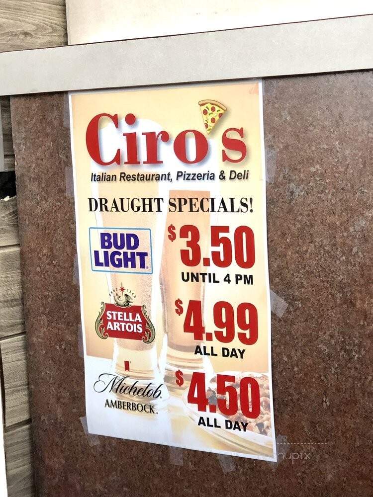 Ciro's Italian Deli & Restaurant - Davie, FL
