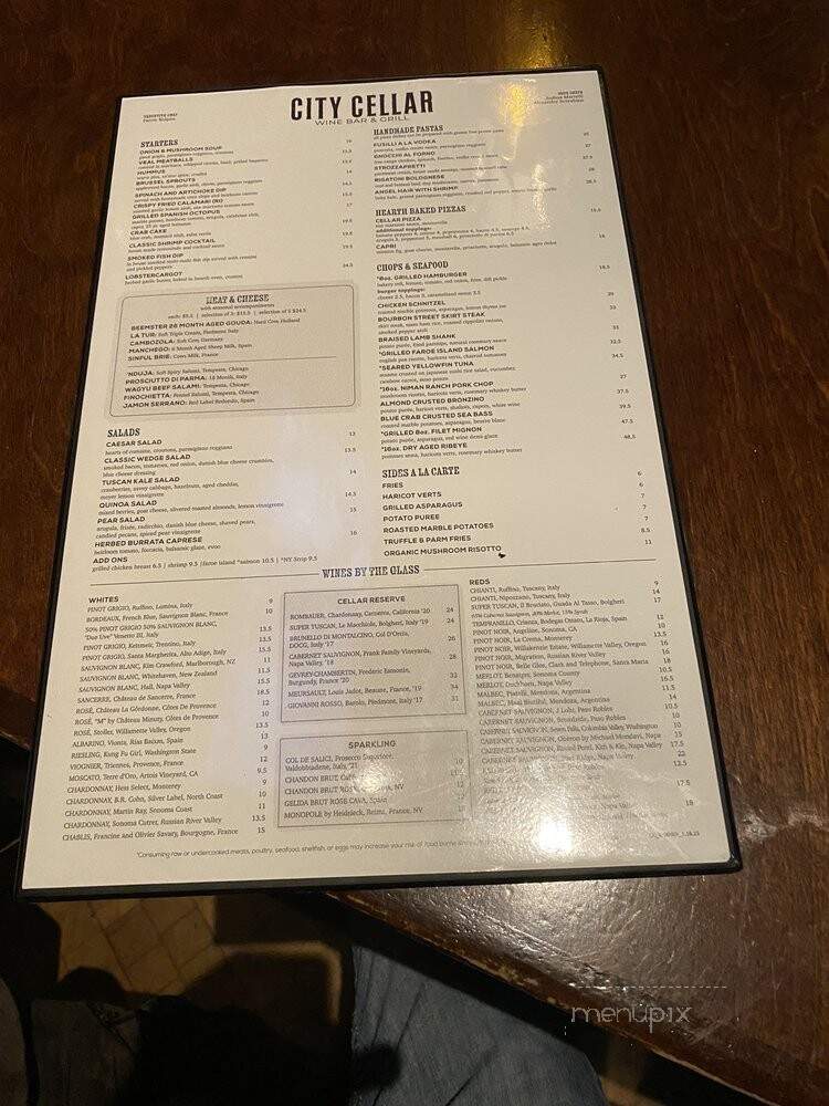 City Cellar Wine & Bar Grill - West Palm Beach, FL menu_pic