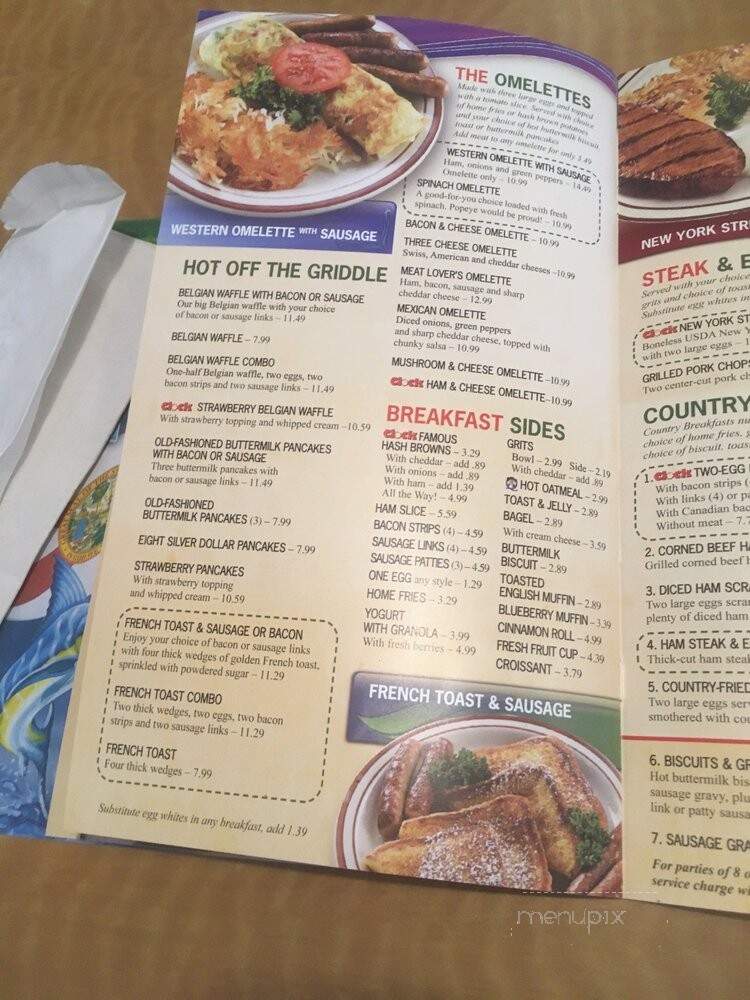 Clock Restaurant - Gainesville, FL menu_pic