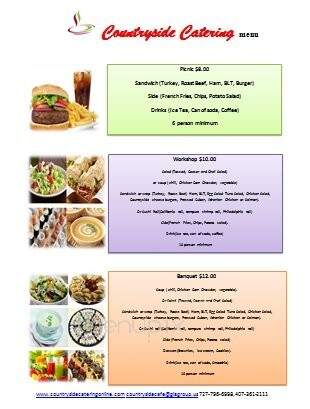 Countryside Cafe & Carryout - Clearwater, FL menu_pic