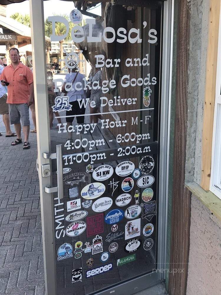 De Losa's Pizzeria - Madeira Beach, FL menu_pic