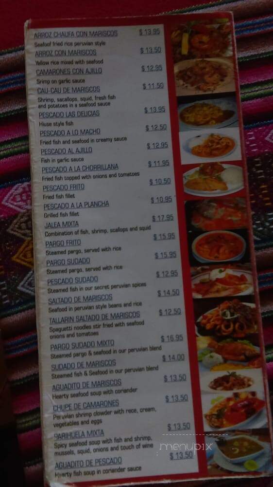 Delicias Peruanas - Hollywood, FL menu_pic