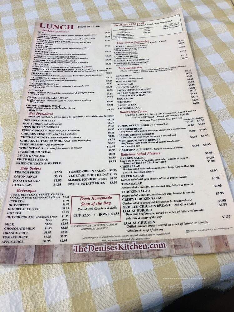Denise's Kitchen - Pompano Beach, FL menu_pic