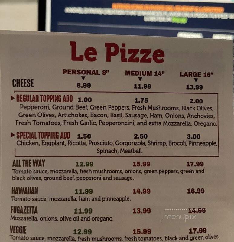 Di Papa's Italian Ristorante - Miami, FL menu_pic
