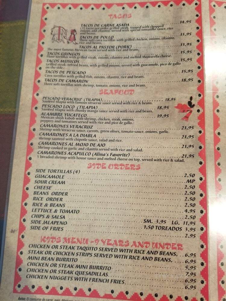 Don Burrito - Miami, FL menu_pic