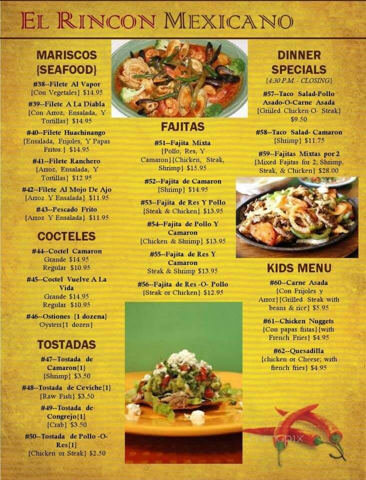 El Rincon Mexicano - Plant City, FL