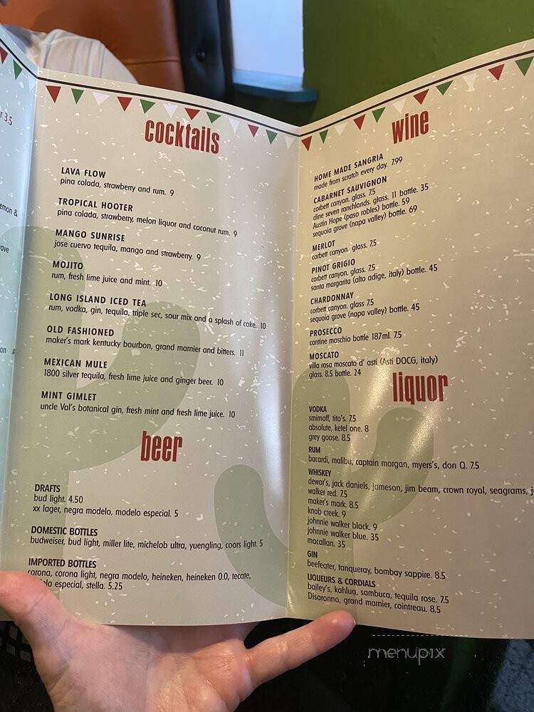 Fiesta Granda Mexican Grill - Mount Dora, FL menu_pic